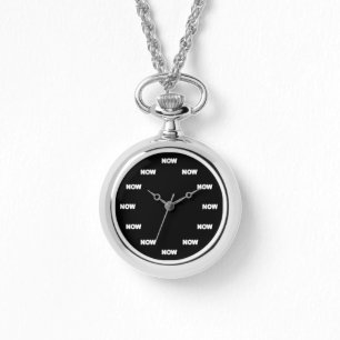 Super Cool "JETZT" (Schwarzer Hintergrund) #8 Armbanduhr