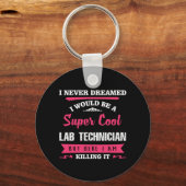 Super Cool Lab Technician Schlüsselanhänger (Vorderseite)