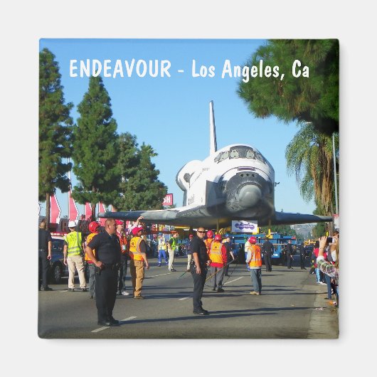 Super Cool Los Angeles/Endevor Magnet! Magnet (Vorne)