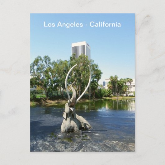Super Cool Los Angeles Postcard! Postkarte (Vorderseite)