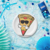 Super Cool Pizza Plate Pappteller (Party)