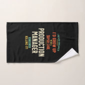 Super Cool Production Manager Handtuch (Handtuch)