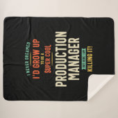 Super Cool Production Manager Sherpadecke (Vorderseite (Horizontal))