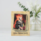Super Cool San Francisco Postcard! Postkarte (Stehend Vorderseite)