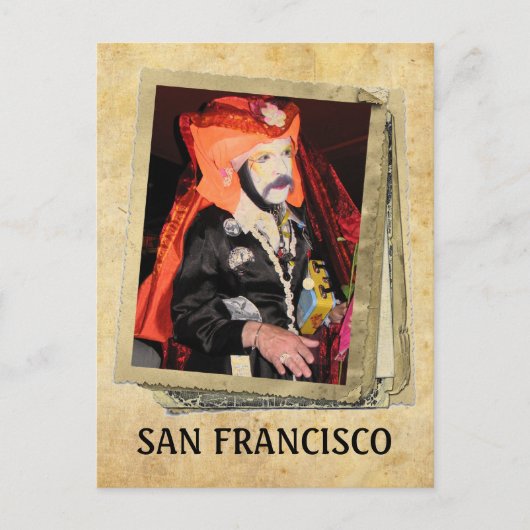 Super Cool San Francisco Postcard! Postkarte (Vorderseite)
