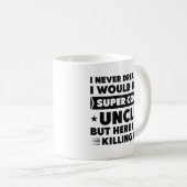 Super Cool Uncle Kaffeetasse (VorderseiteRechts)