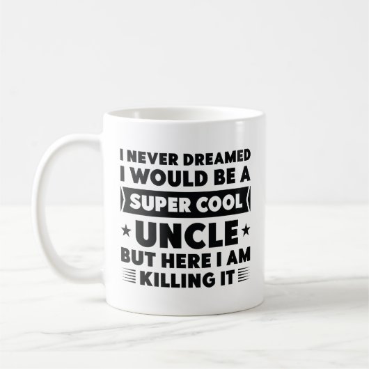 Super Cool Uncle Kaffeetasse (Links)