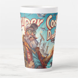 Super Cool! Vater! Digitale Kunst Milchtasse