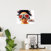 Super Cool Zoom Poster! Poster (Heimbüro)