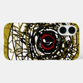 super-coole Abstraktion mit musikalischer Note Case-Mate iPhone Hülle (Rückseite (Horizontal))