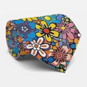Super Coole Blume-Power Krawatte! Krawatte (Gerollt)