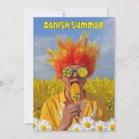 Super Coole dänische Sommergrusskarte!