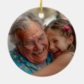 Super Coole Enkeltochter töten es und kundenspezif Keramik Ornament (Hinten)