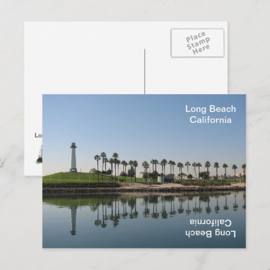 Super Coole Long Beach Postcard! Postkarte (Vorne/Hinten)