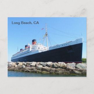 Super Coole Long Beach Postcard! Postkarte