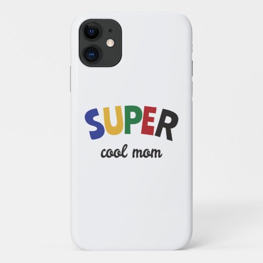 Super coole Mutter Case-Mate iPhone Hülle (Rückseite)