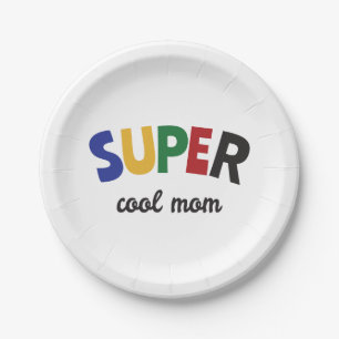 Super coole Mutter Pappteller