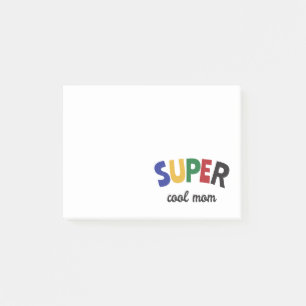 Super coole Mutter Post-it Klebezettel