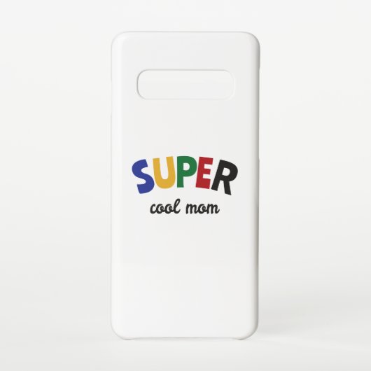 Super coole Mutter Samsung Galaxy Hülle (Rückseite)