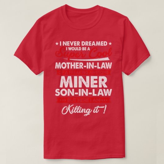 Super Coole MutterIm Gesetz eines Phantastischen B T-Shirt (Design vorne)