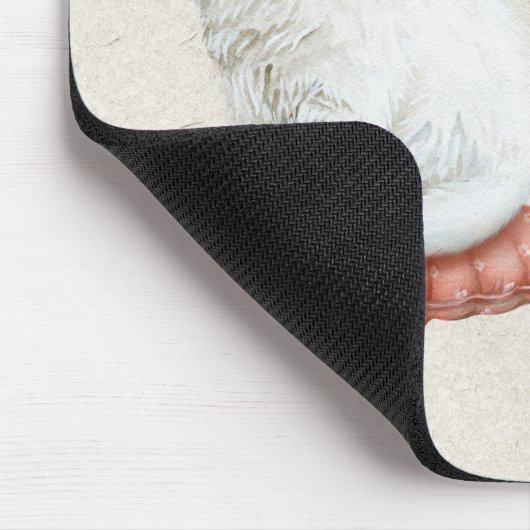 Super coole persische Katze Katzen-Damen-Hip Mousepad (Ecke)