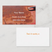 Super Coole, robuste Alt-Türen-Visitenkarte Visitenkarte (Vorne/Hinten)