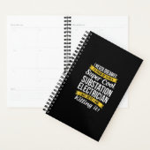 Super Coole Substation Electrical Funny Gift Planer (Anzeige)