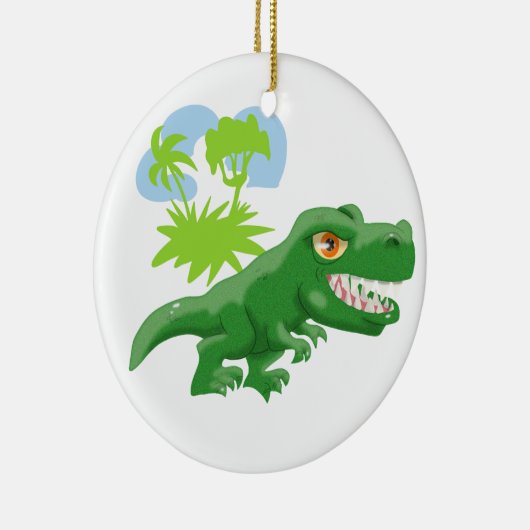 Super Coole T-Rex Keramik Ornament (Rechts)