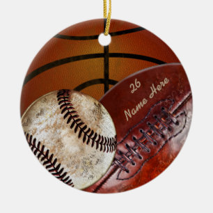 Super Coole Vintage Personalisierte Sport Ornament