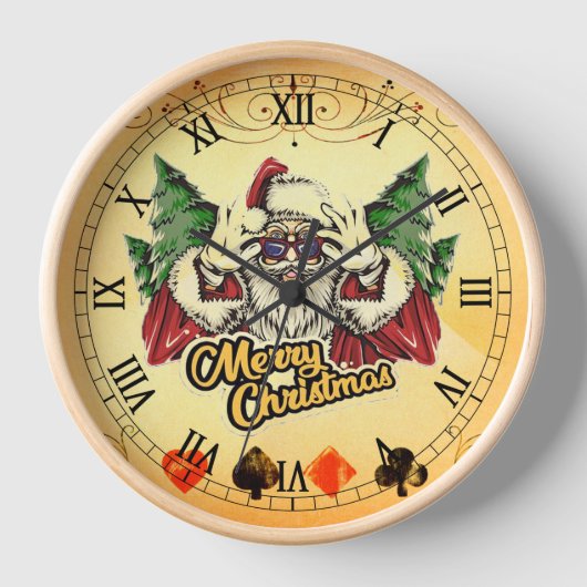 Super Coole Weihnachtszeit! Uhr (Vorderseite)