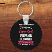 Super Cooler Innendesigner Schlüsselanhänger (Vorderseite)
