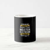 Super Cooler Master Electrical Funny Gift Kaffeetasse (Mittel)