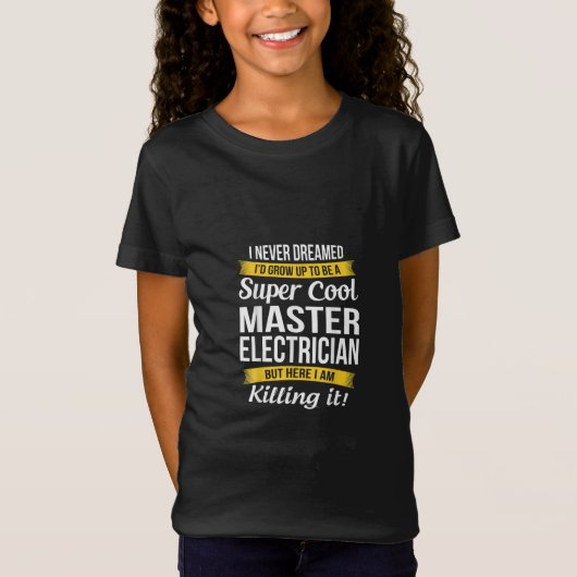 Super Cooler Master Electrical Funny Gift T-Shirt (Vorderseite)