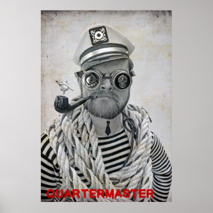 Super cooler PiratQuartermaster Poster! Poster