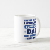Super Cooler Vater Kaffeetasse (VorderseiteRechts)