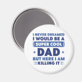 Super Cooler Vater Magnet (Vorderseite/Rückseite)