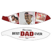 Super Cooles "BEST VATER EVER" Foto und Name Basketball (Panele)