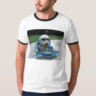 Super cooles Goldendoodle, das durch das Pool T-Shirt