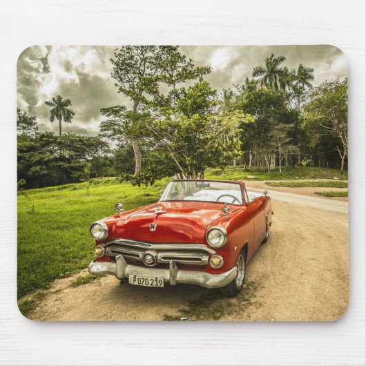 Super Cooles Vintages Thunderbird Automobil Mousepad (Vorne)