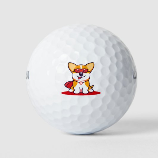 Super Corgi Golfball (Vorderseite)