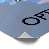 Super Crayon Colored Sprinters Poster (Ecke)