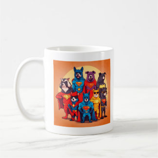 Super Critters: Unglaublich witzig Helden Inspirie Kaffeetasse