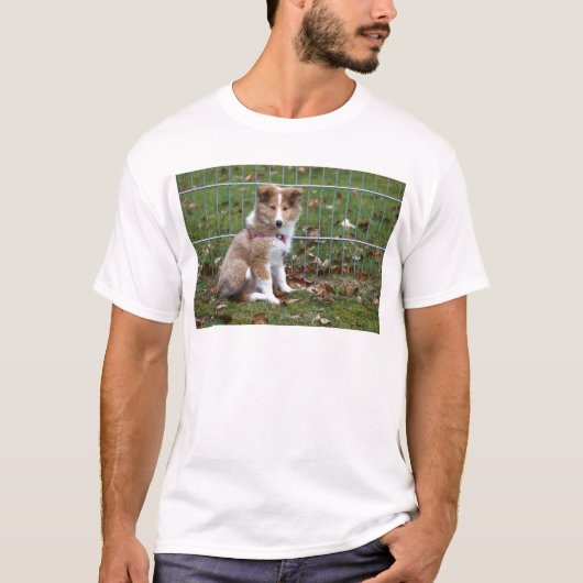 Super Cute Collie T-Shirt (Vorderseite)