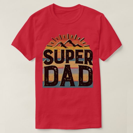 Super Dad 5 T-Shirt (Design vorne)