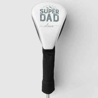 Super Dad Golf Head Cover – Personalized Father’s  Headcover