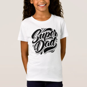 Super Dad Hero-Schriftzug-Design-67888 Kapuzenpull T-Shirt