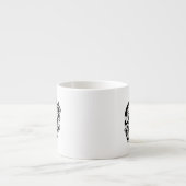 Super Dad Hero Typography Design-67888 Espressotasse (Vorderseite)