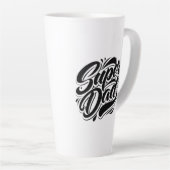 Super Dad Hero Typography Design-67888 Milchtasse (Rechte Ecke)