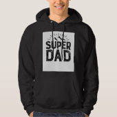 Super dad hoodie (Vorderseite)