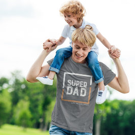Super dad limitierte Auflage Väter Tag T-Shirt